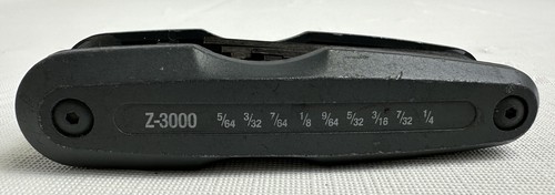 Allen Tools Z-3000 9 Piece SAE Folding Hex Allen Wrench Key Set USA - Picture 4 of 5