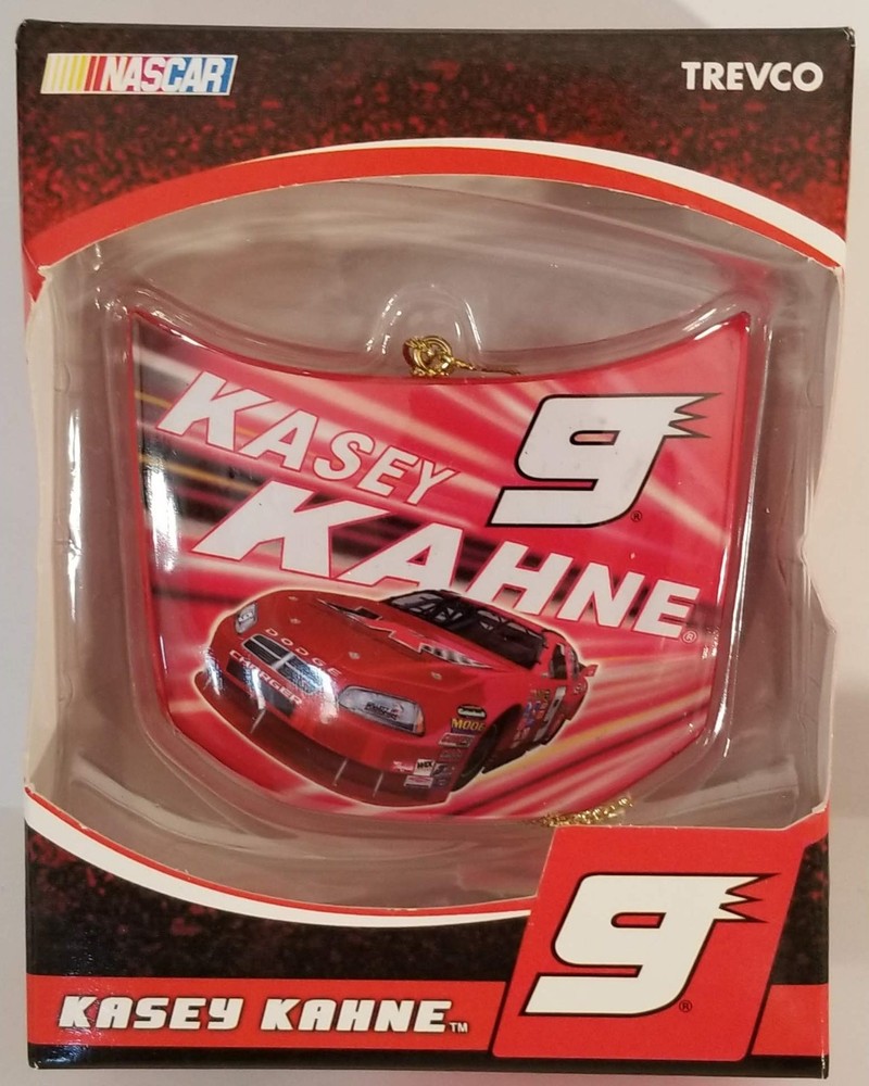 Kasey Kahne #9 Gillett Motorsports Race Hood NASCAR Collectible Ornament Trevco