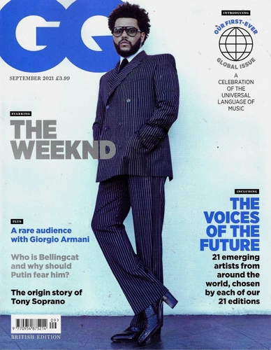 GQ British UK Magazine September 2021 THE WEEKEND Cover