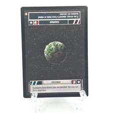 Star Wars CCG Special Edition Limited Black Border Dark Side Dagobah Planet