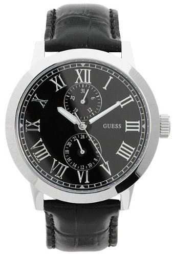 GUESS クロノグラフ 時計 ブラック GUESS ゲス 腕時計 i95252g1 クロノグラフ ブラック メンズ
