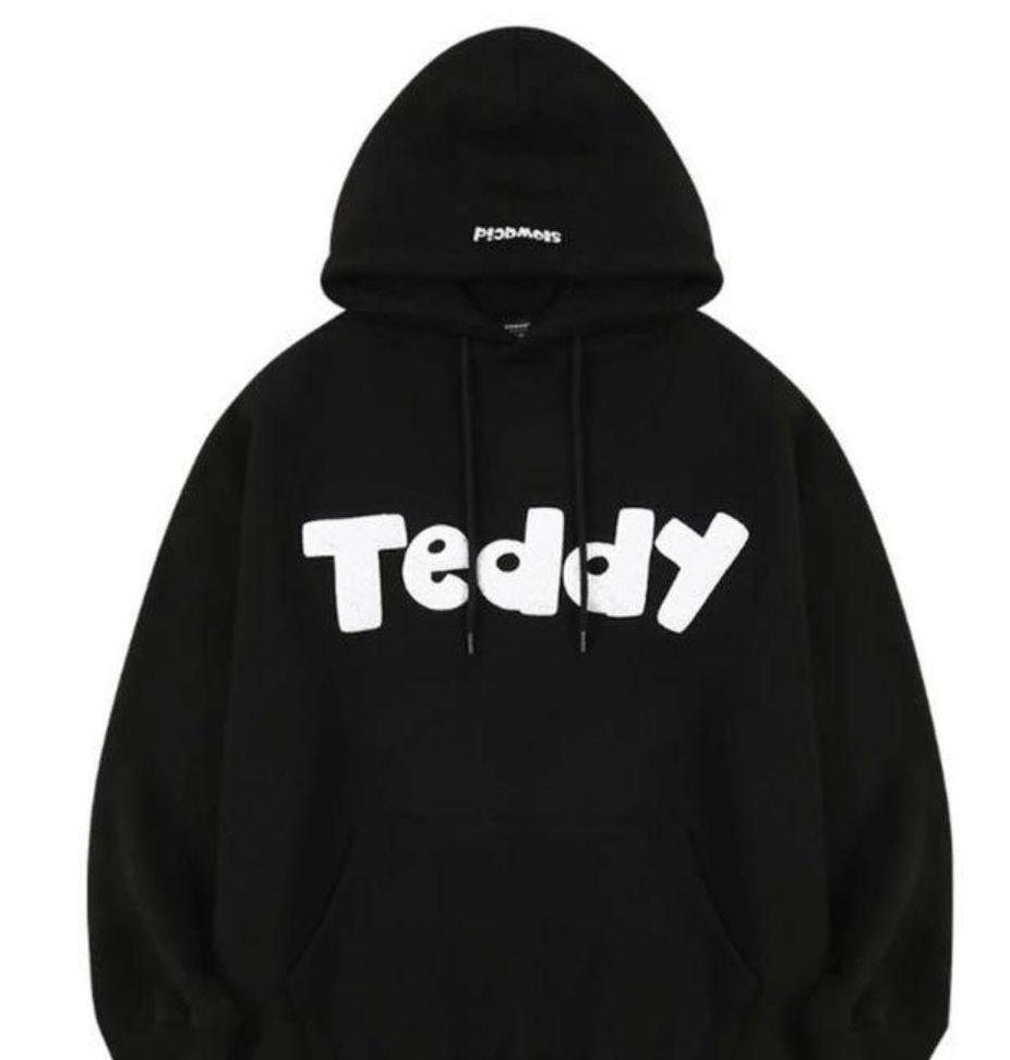 NCT 127 Slowacid x TeddyIsland Teddy Hoodie Gray w/ Mark Photocard 