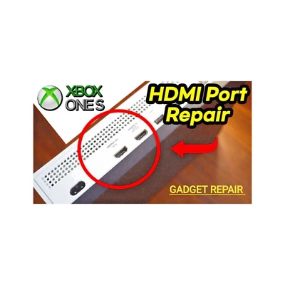 MICROSOFT Xbox One S HDMI Port Repair Replacement Same Day Service No Fix No Fee