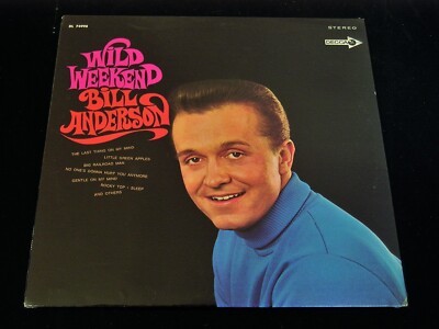Bill Anderson-Wild Weekend-ORIGINAL 1968 US LP-SEALED!