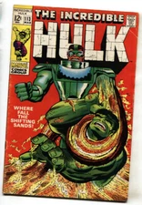 Incredible Hulk #113  1968 - Marvel  -VG - Comic Book