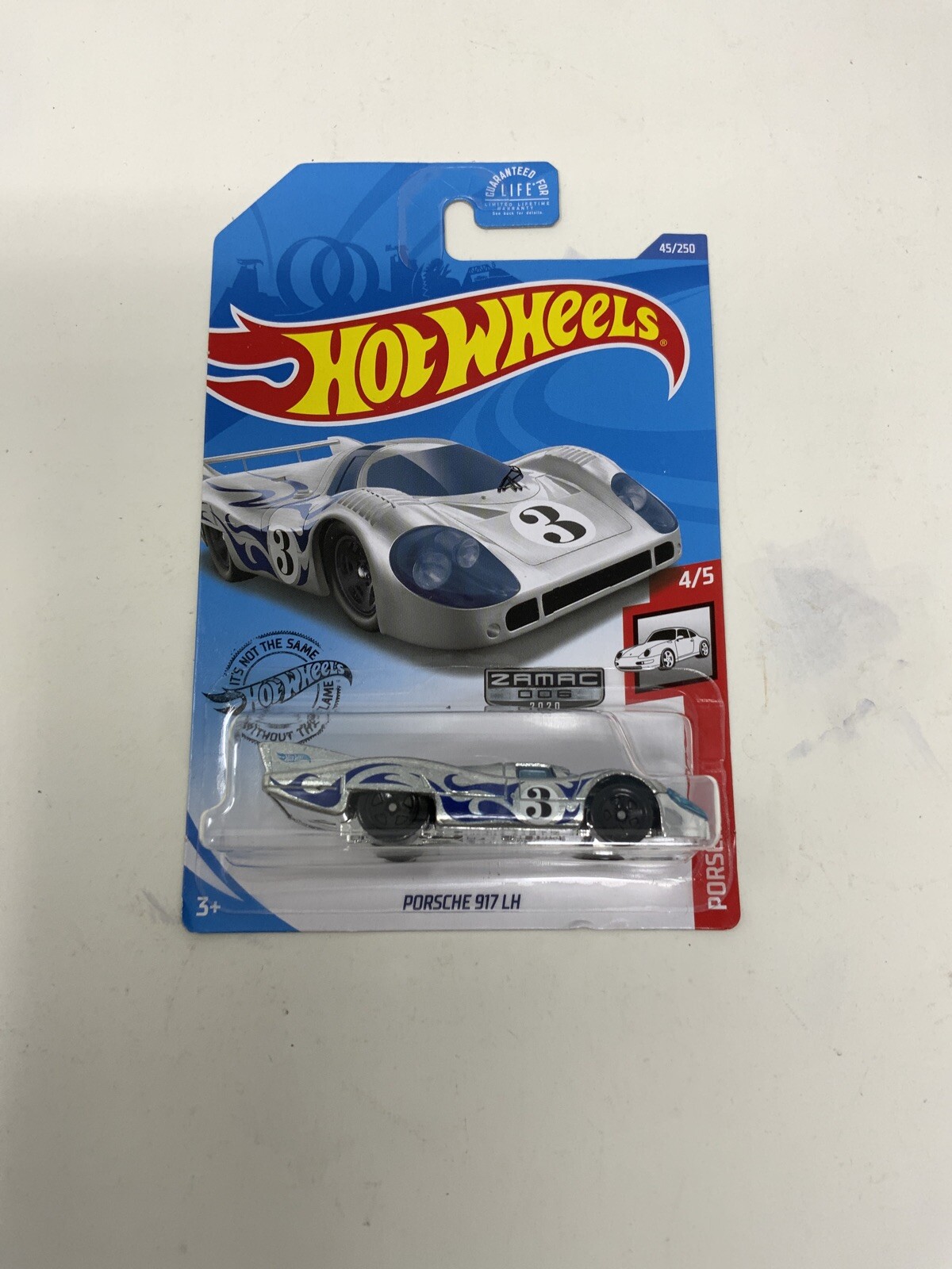 2020 Hot Wheels ZAMAC Walmart ONLY Porsche 917 LH 4/5 moc 45/250