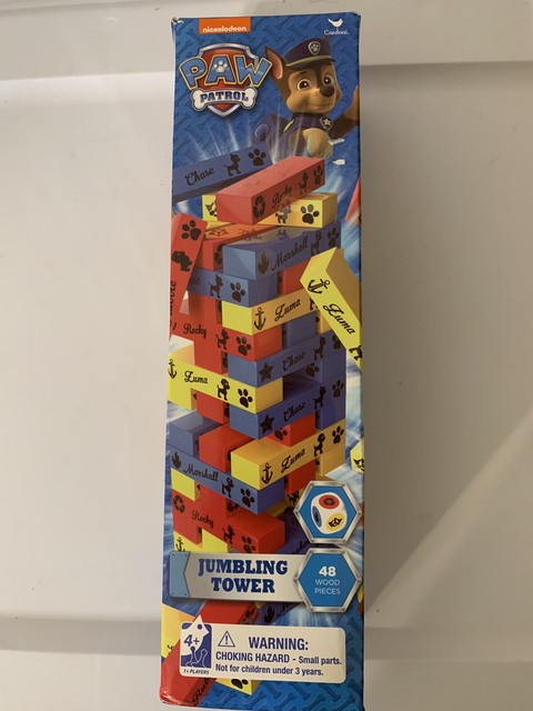 paw patrol jumbling tower