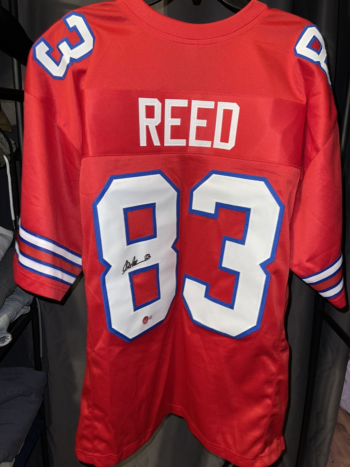 Andre Reed Autographed Signed Buffalo Bills / / Jersey / Beckett 