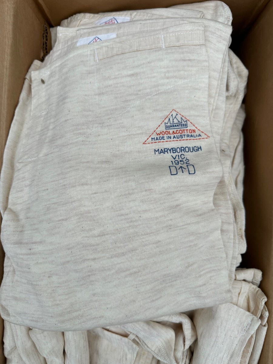 Original Australian / British Army Long Johns Underwear New