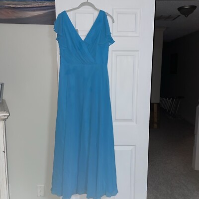 David's Bridal Bridesmaid Dress with Flutter Sleeves and Full Skirt Full Skirt | eBay David's Bridal Bridesmaid Dress with Flutter Sleeves and Full Skirt Full Skirt | eBay