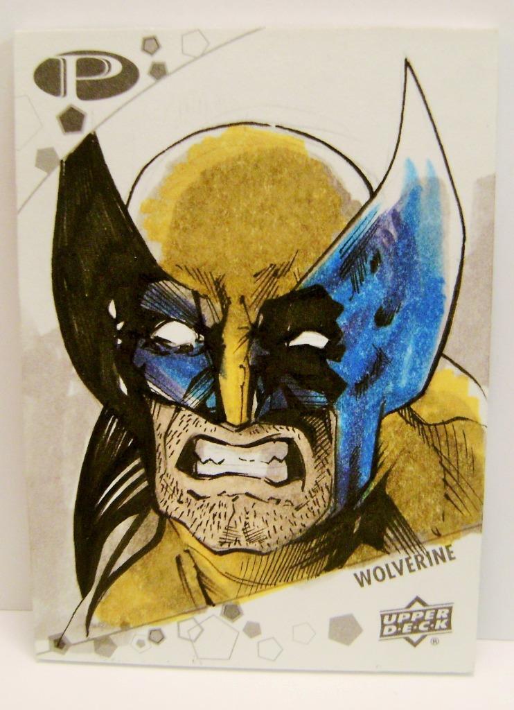 WOLVERINE SKETCH CARD 1/1 ONE OF ONE MARVEL PREMIER 2021 WOLVERINE SKETCH CARD 1/1 ONE OF ONE MARVEL PREMIER 2021