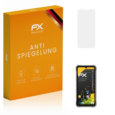 atFoliX 3x Panzerfolie für UMiDigi Bison X10 Pro Schutzfolie matt&stoßfest Folie