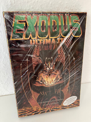 ULTIMA III (3): EXODUS - NEU - NEW - SEALED - US - IBM PC - ORIGIN - NO VGA