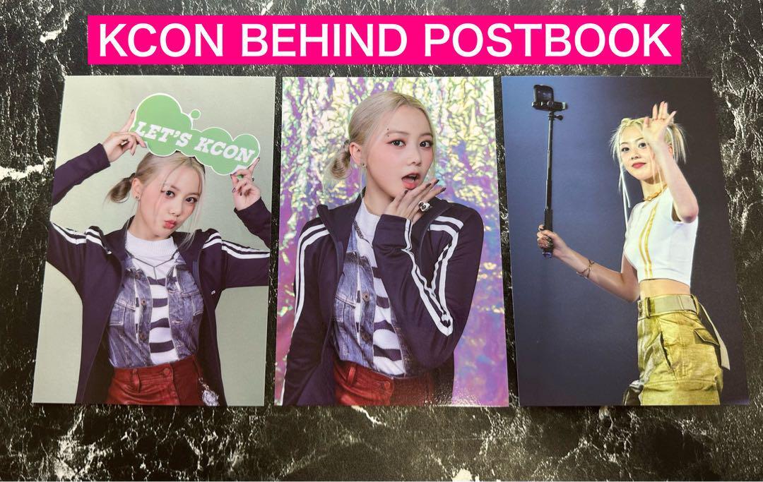 XG KCON MD 2023 BEHIND POSTBOOK HINATA Set of 3 Shipping