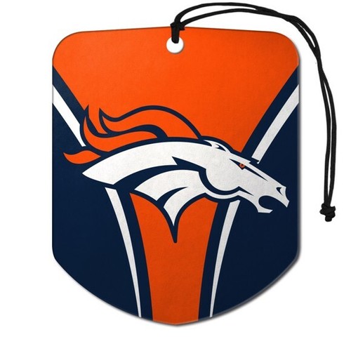 New 2pk NFL Team Logo Double-Sided Car Paper Hanging Fresh Scent Air Freshener - Picture 6 of 32