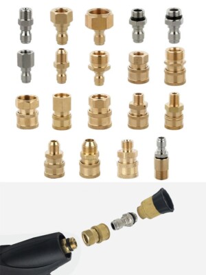 Hochdruckreiniger Quick Connect; 1/4 Zoll Kupplung für Schlauch und Pumpen