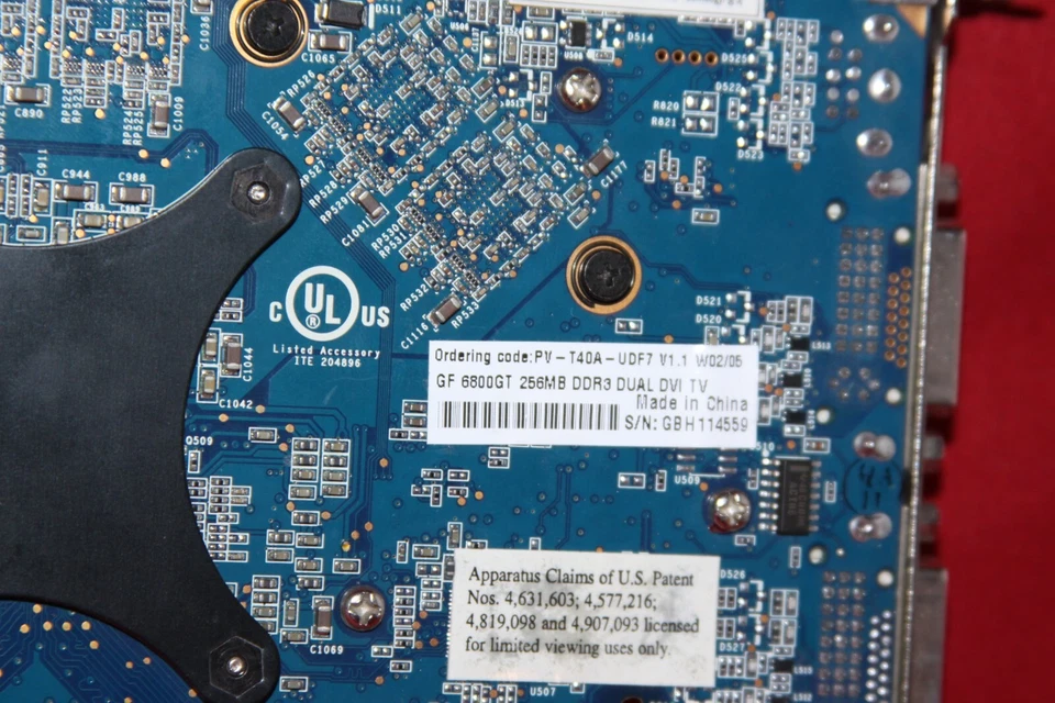 Has Defect. XFX Nvidia GeForce 6800 GT, 256MB DDR3, AGP Graphics Card - Image 3 of 4