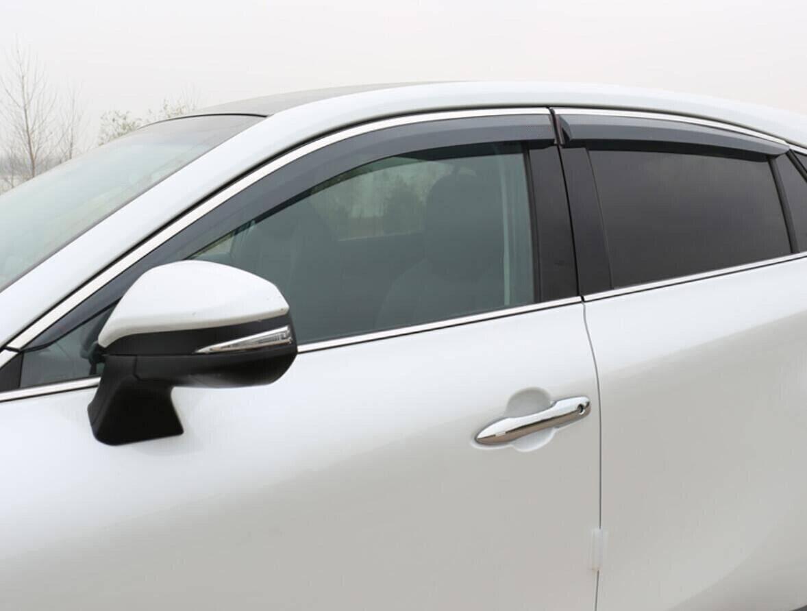 For Volvo S60 2019-2021 Car Window Visor Vent Sun Shade Rain Guard Door