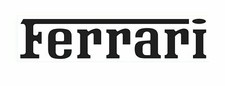 Ferrari Logo Vinyl Decal Sticker Waterproof