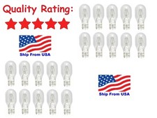 20 Pack 4 Watt Wedge Base 12V Lamps Light Bulbs for Landscape Malibu Replacement