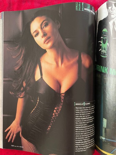 MAY 2003 MAXIM ISSUE MONICA BELLUCCI COVER VERY GOOD CONDITION VERY RARE - Picture 7 of 13