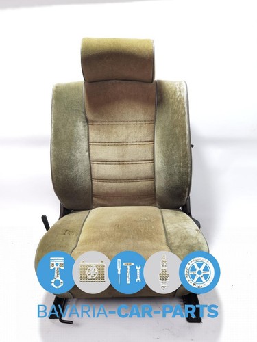 Original BMW  E24  Fahrersitz Sitz vorne links Mechanisch Bezug Stoff 1934423...