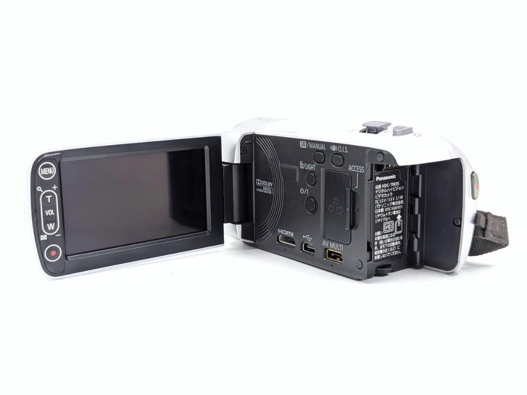 Panasonic HDC-TM35 Digital HD Camcorder White Compact Used