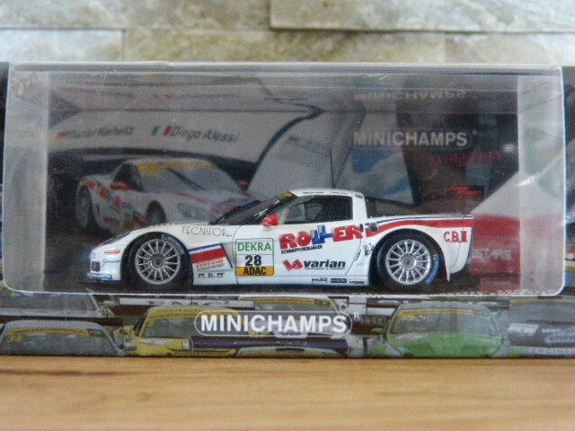 Callaway Corvette C6 Z06R GT3 ADAC Gt Masters 2011 #28 Keilwitz MINICHAMPS 1:43 - Immagine 2 di 4