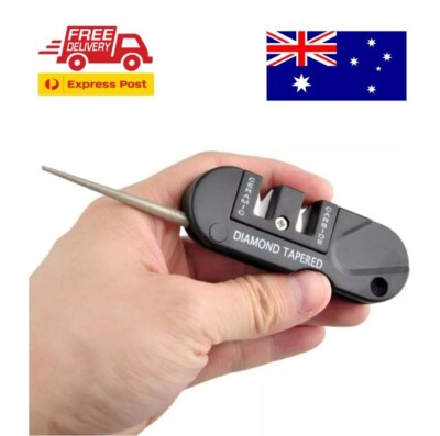 Portable and Versatile Knife Sharpener, Outdoor, Multi-Use, Multi-Tool Pocket