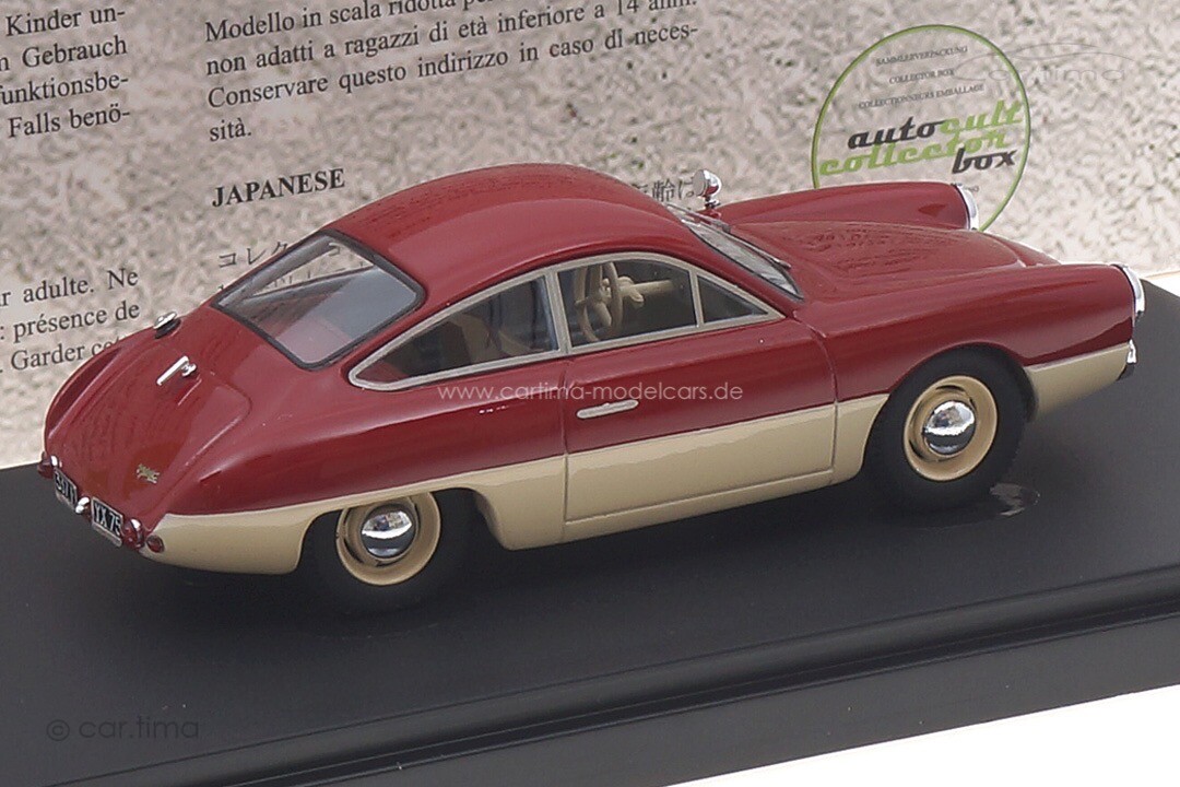 Autocult PANHARD x87 Dolomites 1953 Red/Ivory 1:43 atc02028 - , le