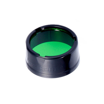 NiteCore NFG25 25.4mm Green Lens Filter Diffuser for P12GTS P12GT P10GT