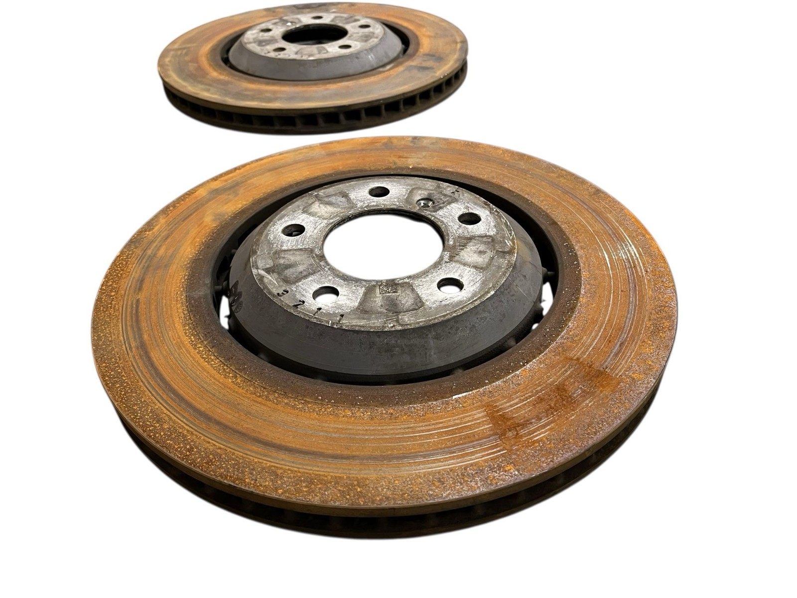 2015-2020 BENTLEY BENTAYGA OEM Rear Disc Brake Rotor Set Left & Right