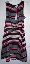 NWT Elle Sleeveless Belted Women's Dress Size XL