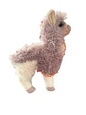 Douglas Zephyr Llama Alpaca Plush Toy Stuffed Farm Fleece Wool Pack Animal Tan