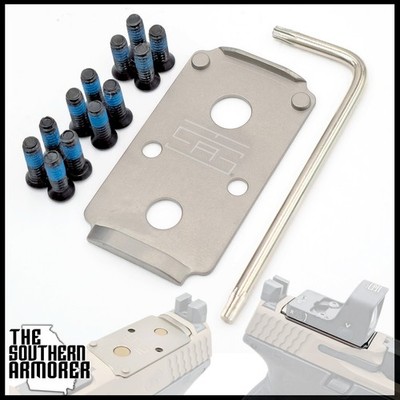 Titanium RMR Adapter Plate for S&W  M&P  M2.0 C.O.R.E.2 Holosun  407C 507C 508T