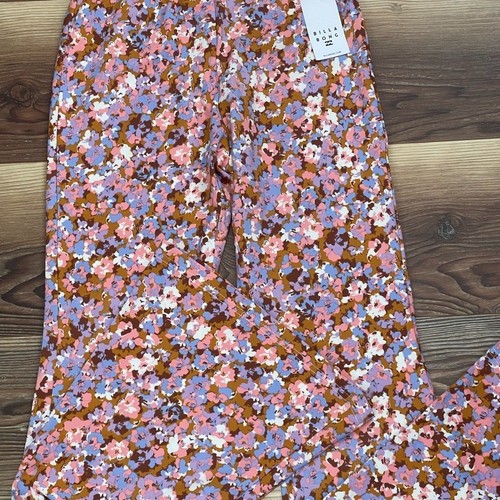 New Billabong XS "Hand Loose" Floral Patterned Pants 611 - Picture 2 of 7