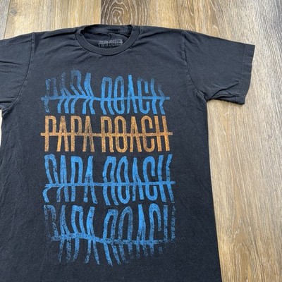 Vintage Papa Roach Shirt Mens S Black Who Do You Trust World Tour 2019 Concert