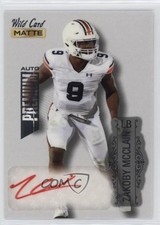 2022 Wild Card MATTE Auto Premium White - Silver Foil Zakoby McClain Auto 0rd2