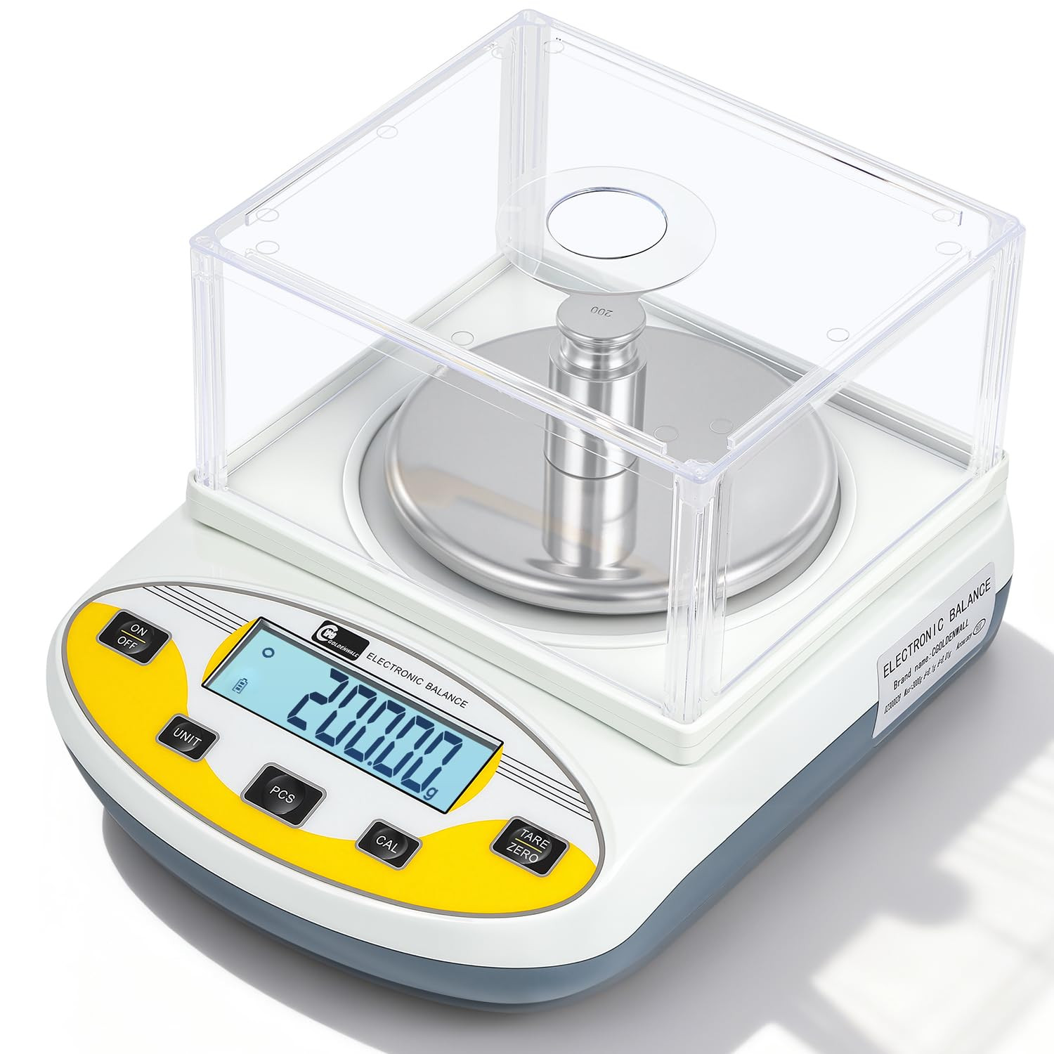 Bilancia da Laboratorio 0.01g/1000g - Precisione Analitica Cal