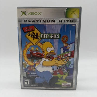 The Simpsons Hit & Run (Microsoft XBOX) Complete Platinum Hits tested