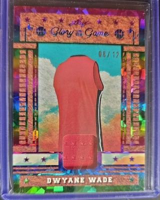 2025 Glory Of The Game DWAYNE WADE JERSEY PATCH Card Sp #8/12 Game Used 
