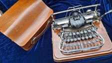 1901 Blickensderfer No.7 Typewriter & Case Serial No#62250 Nice Condition