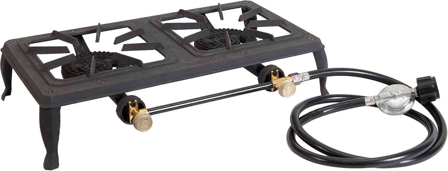 Stansport Cast Iron Camping Stove - Thumbnail 2