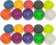 Guitar Effect Footswitch Topper, 20Pcs Guitar Pedals Footswich Protection Cap...