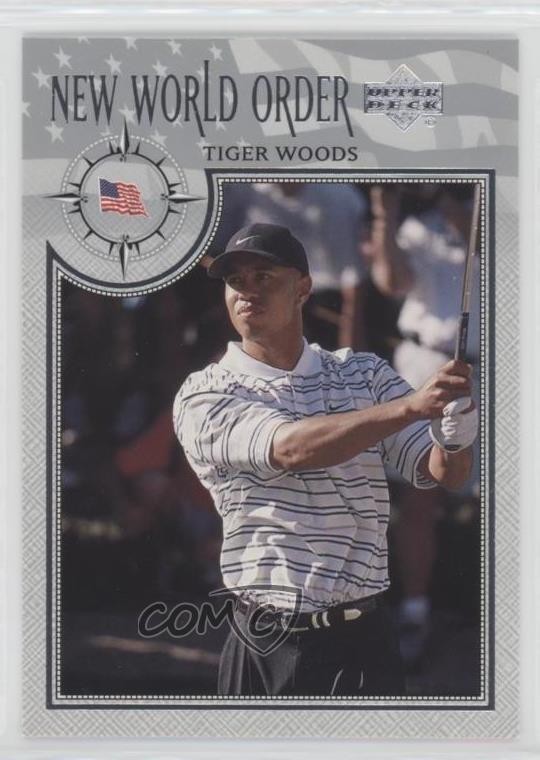 2002 Upper Deck New World Order Silver Tiger Woods #61 03rx
