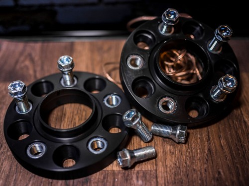 50mm 2x25mm Spurverbreiterung SCC für Porsche 5x112 + Schrauben Distanzscheibe - Bild 10 von 11