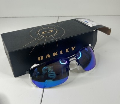 NEW Oakley Wire Tap 2.0 Satin Lead Black Prizim Sapphire Deep
