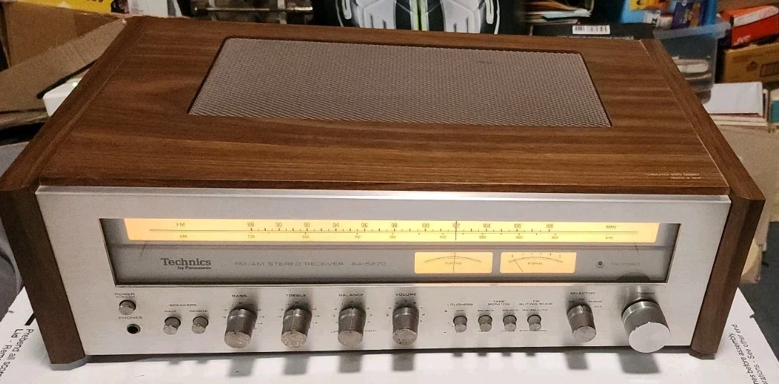 Chaîne Stéréo Vintage Panasonic SE-4608 – AM/FM/Cassette – Japon – Occasion