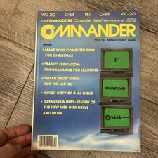 Rare December 1983 Commodore Computer User  s Journal Special Anniv Issue