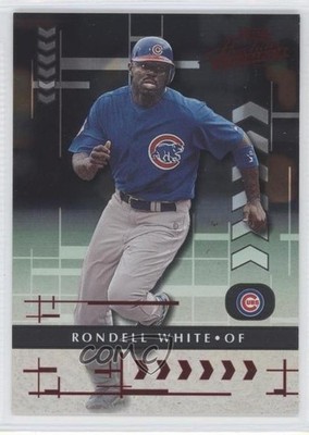 2001 Playoff Absolute Memorabilia Rondell White #149 2i9
